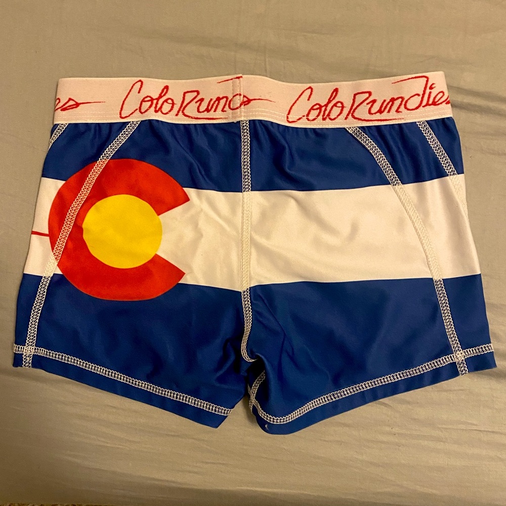 Colorado spandex athletic shorts. Brand new. Size S